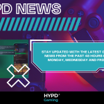 A dynamic HYPD Gaming news graphic featuring ‘Copilot for Gaming’ and a reminder to stay updated with gaming world news every Monday, Wednesday, and Friday.