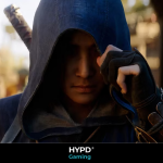 Naoe lowers her hood with fierce determination in Assassin’s Creed Shadows, ready to strike in the bustling streets of Feudal Japan