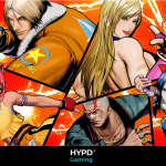 Official character roster artwork for Fatal Fury: City of the Wolves featuring Terry Bogard, Rock Howard, and new fighters in dynamic comic-style poses
