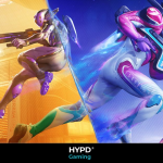 Splitgate 2 players clash in portal-powered, high-speed combat with vibrant, futuristic armour and weapons.