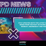 HYPD Gaming News graphic promoting Helldivers 2 and weekly updates on the latest gaming highlights from the past 48 hours