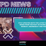 HYPD News graphic promoting gaming updates every Monday, Wednesday, and Friday with Battlefield 6 action image.