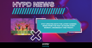 Promotional graphic for HYPD News showing Minecraft Live 2025 artwork alongside a controller, highlighting the latest gaming updates every Monday, Wednesday, and Friday.