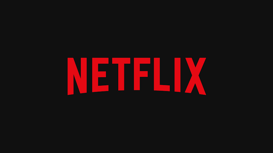 Netflix logo on black background representing the global streaming platform