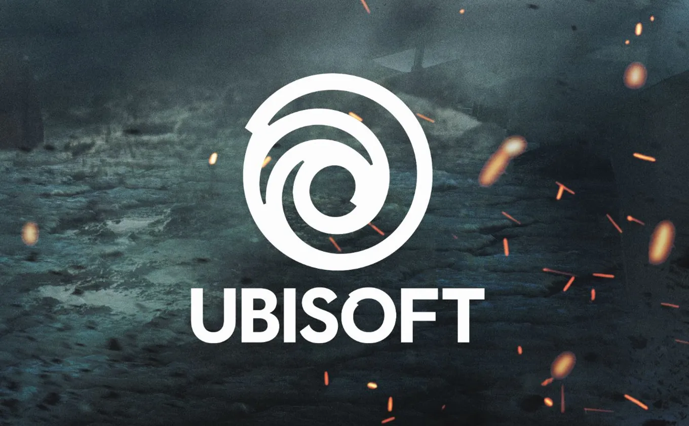 Ubisoft logo on black background representing gaming industry news and publisher updates