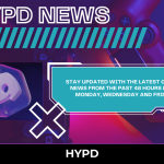 HYPD News banner featuring a gaming controller background and text promoting the latest gaming news from the past 48 hours every Monday, Wednesday and Friday.
