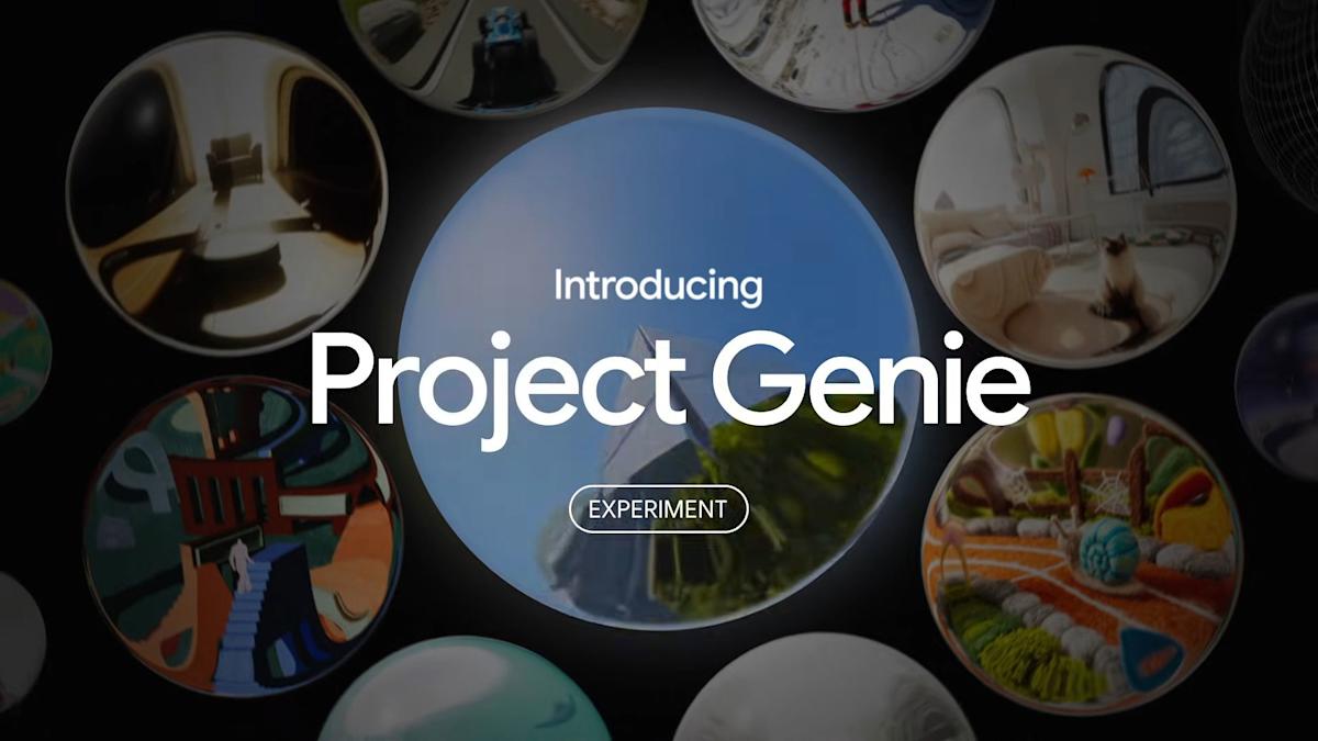Google Project Genie experiment showcasing AI-generated virtual worlds, highlighting concerns and reactions across the gaming industry