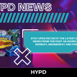 HYPD News graphic showcasing gaming updates from the past 48 hours with Pokémon Champions artwork and a call to stay updated every Monday, Wednesday and Friday