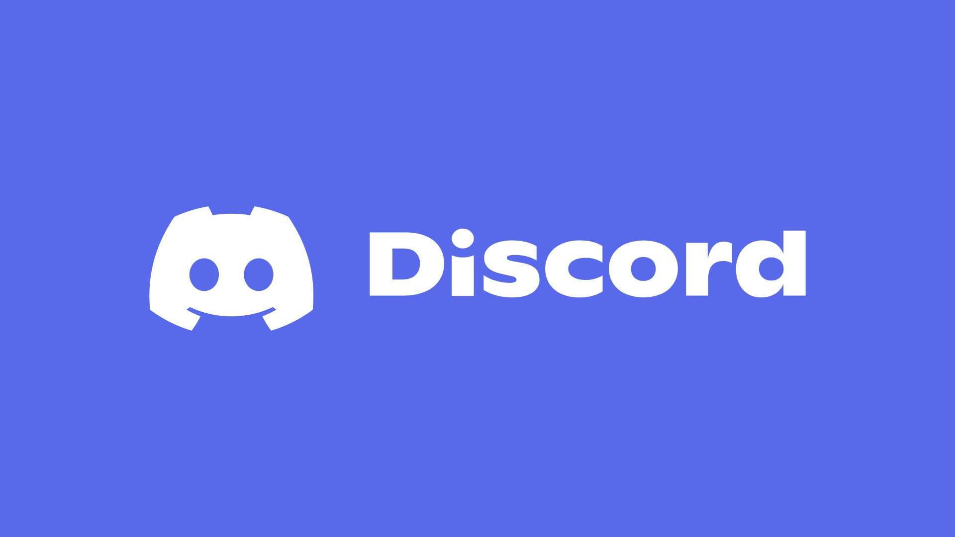 Discord logo displayed on a blue background representing gaming communication and community chat platform