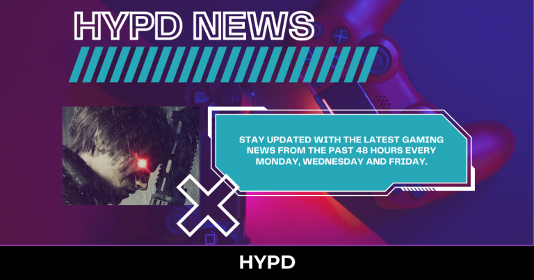 HYPD News gaming banner featuring Resident Evil artwork alongside headlines covering the latest gaming news, Nintendo Switch 2 pricing, and next-generation gaming updates.