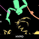 HYPD gaming blog header promoting XORWIRE's appearance at AWE USA 2026, featuring stylised High Horns-inspired artwork with mountain goats, climbing elements, and bold event-focused typography.