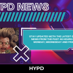 HYPD News graphic featuring Gaming World News highlights from the last 48 hours, including the Xbox Games Showcase, with a gaming controller background and a stylised animated character.