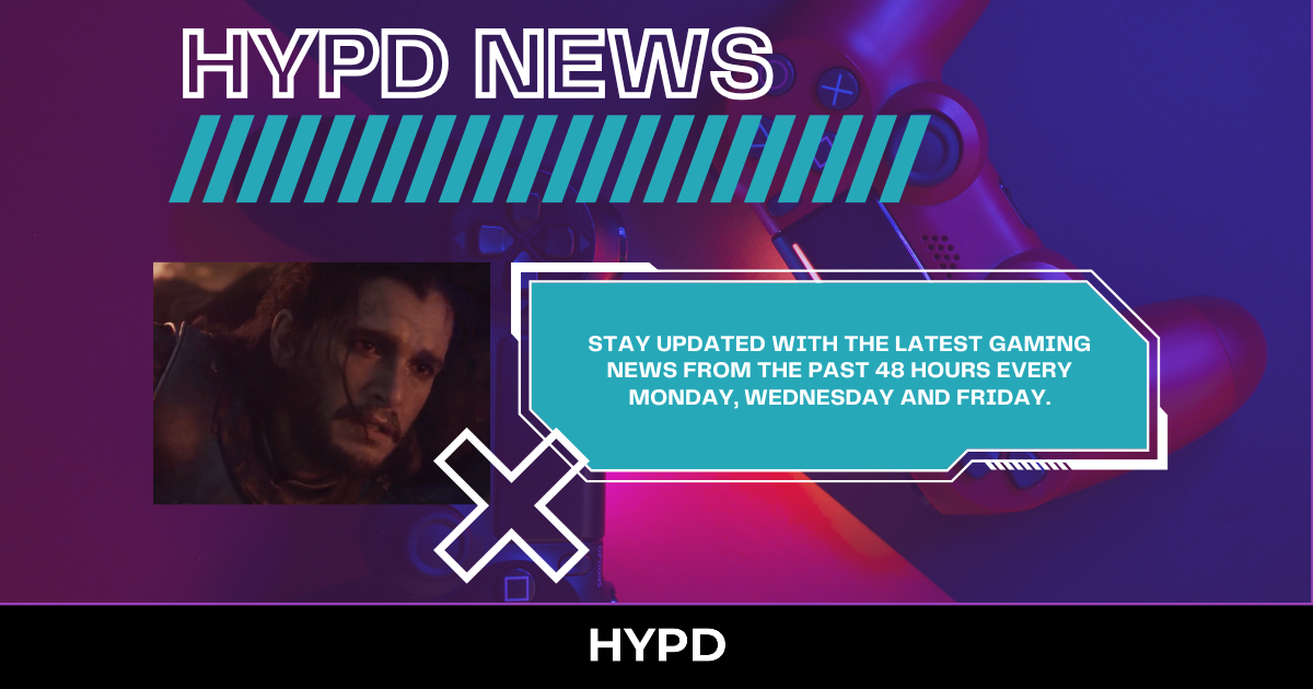 HYPD News cover promoting the latest gaming world news highlights from the past 48 hours.