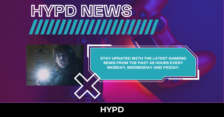 HYPD News graphic featuring the latest gaming headlines, including Resident Evil, Steam updates, Call of Duty and more.