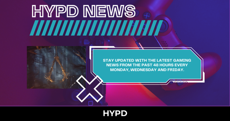 HYPD Gaming World News banner featuring the latest gaming headlines from the past 48 hours.