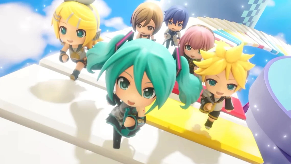 Hatsune Miku and friends featured in the newly announced Starry Party video game