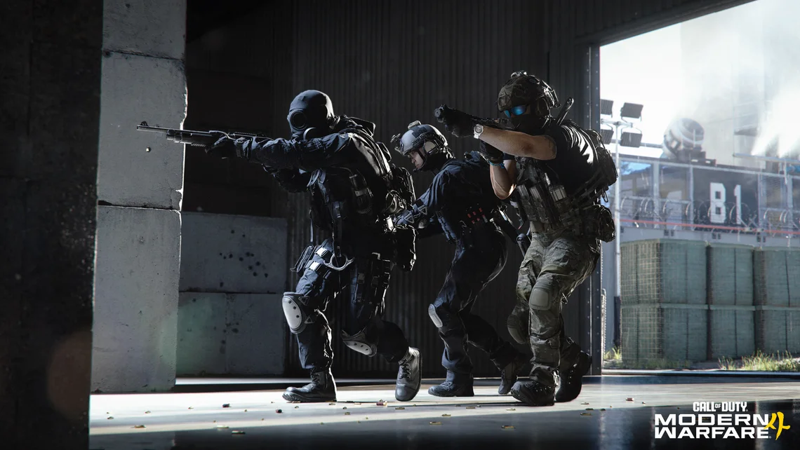 Call of Duty: Modern Warfare 4 screenshot showcasing the new Kill Block multiplayer map ahead of the game's multiplayer gameplay reveal.