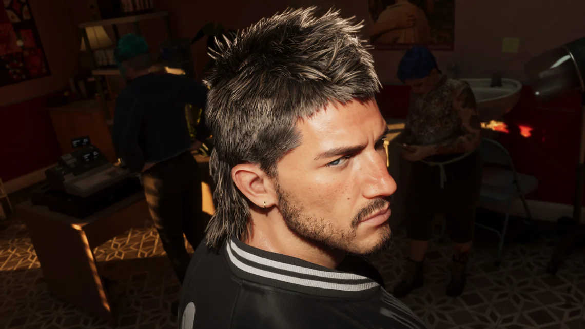 GTA 6 character inside a salon as interest grows around Ultimate Edition pricing and pre-orders.