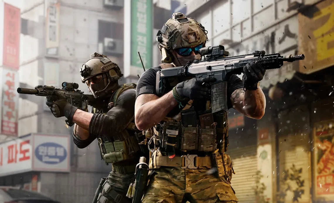 Call of Duty Modern Warfare 4 soldiers during gameplay as the beta records strong opening weekend player numbers.