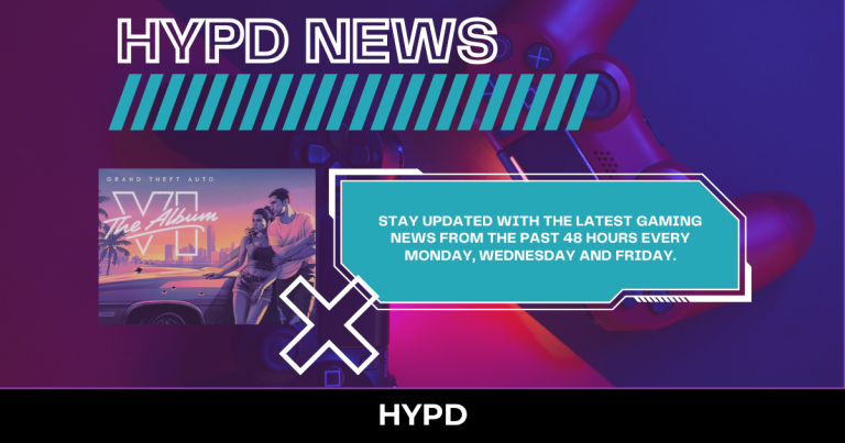HYPD Gaming World News covering the latest gaming stories including the GTA 6 soundtrack reveal