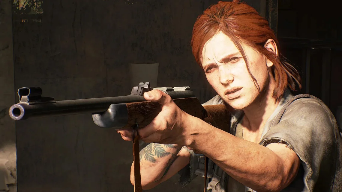 The Last of Us Part II character aiming a weapon as a multiplayer mod is reportedly cancelled