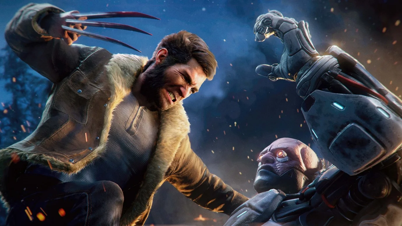 Wolverine fighting enemies with his claws extended in Marvel’s Wolverine for PS5