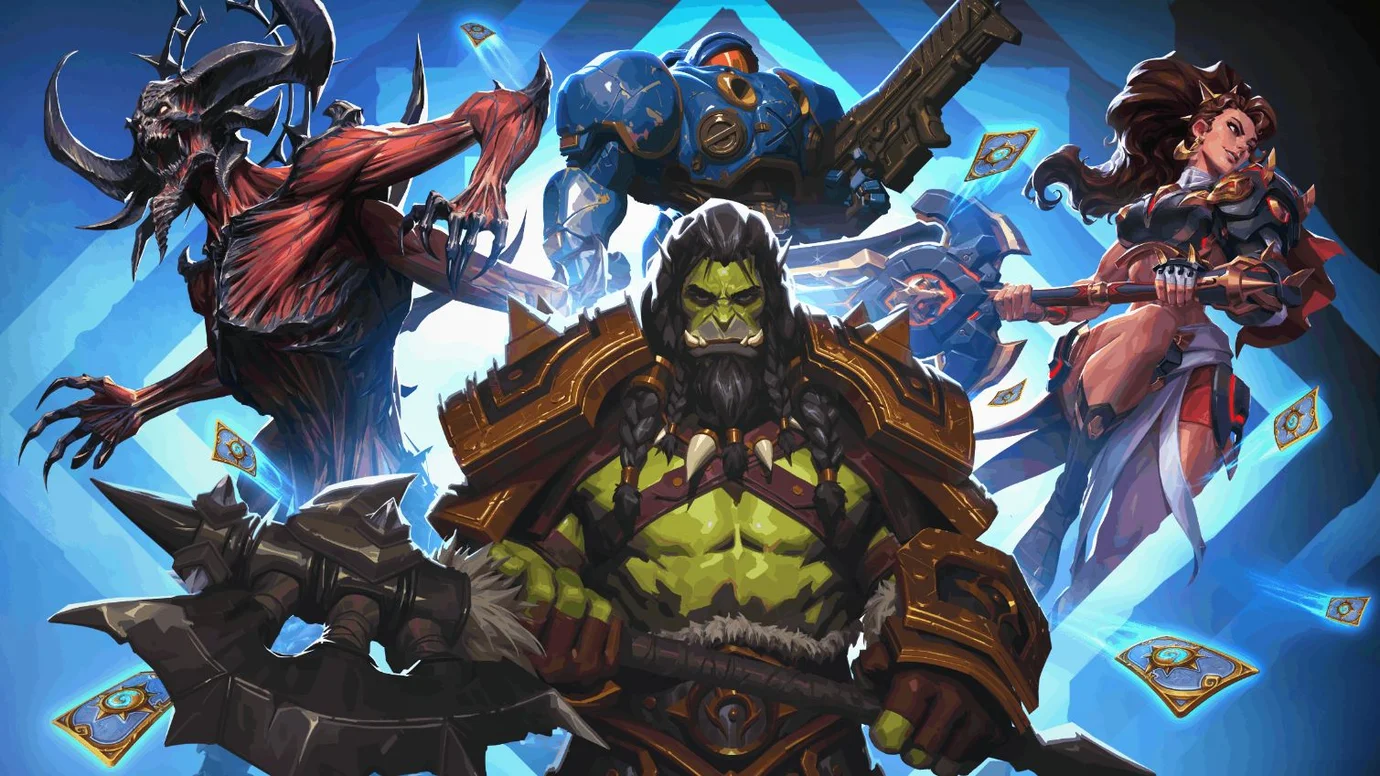 Blizzard characters featured during the BlizzCon 2026 Opening Ceremony announcements