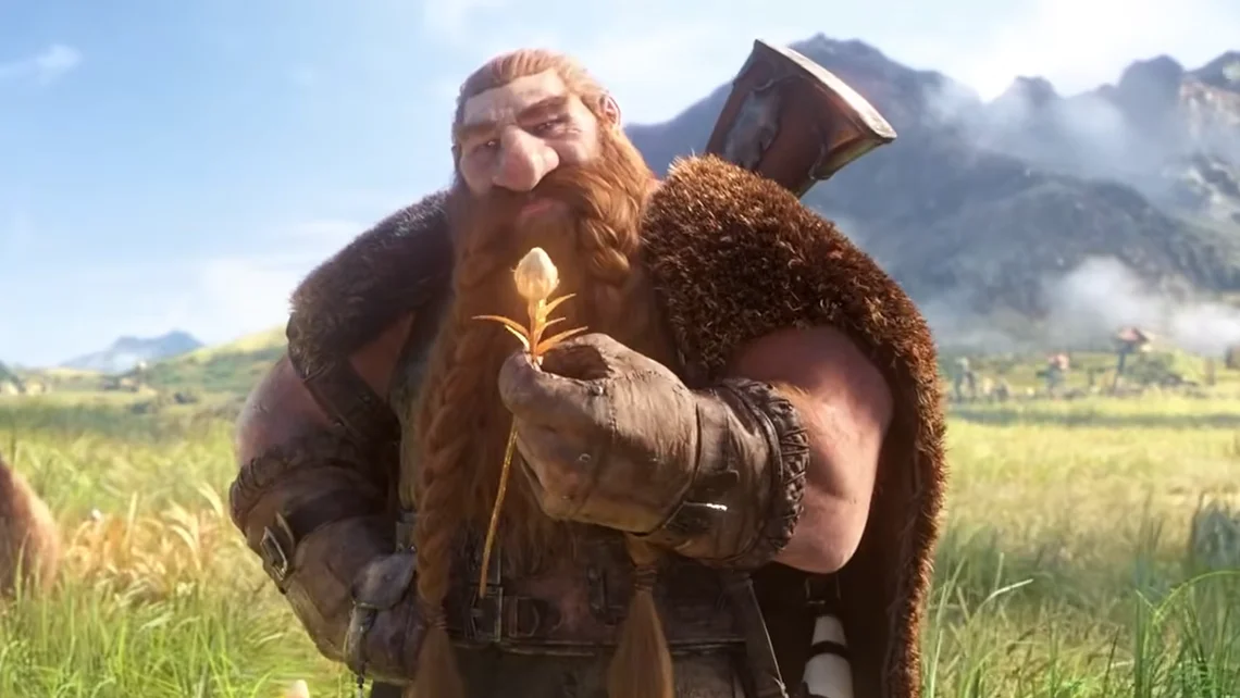 World of Warcraft: Forever character shown in a mountainous landscape