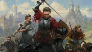 Kingdom Come Deliverance II artwork featuring medieval warriors as developer Warhorse Studios faces a serious cyberattack.